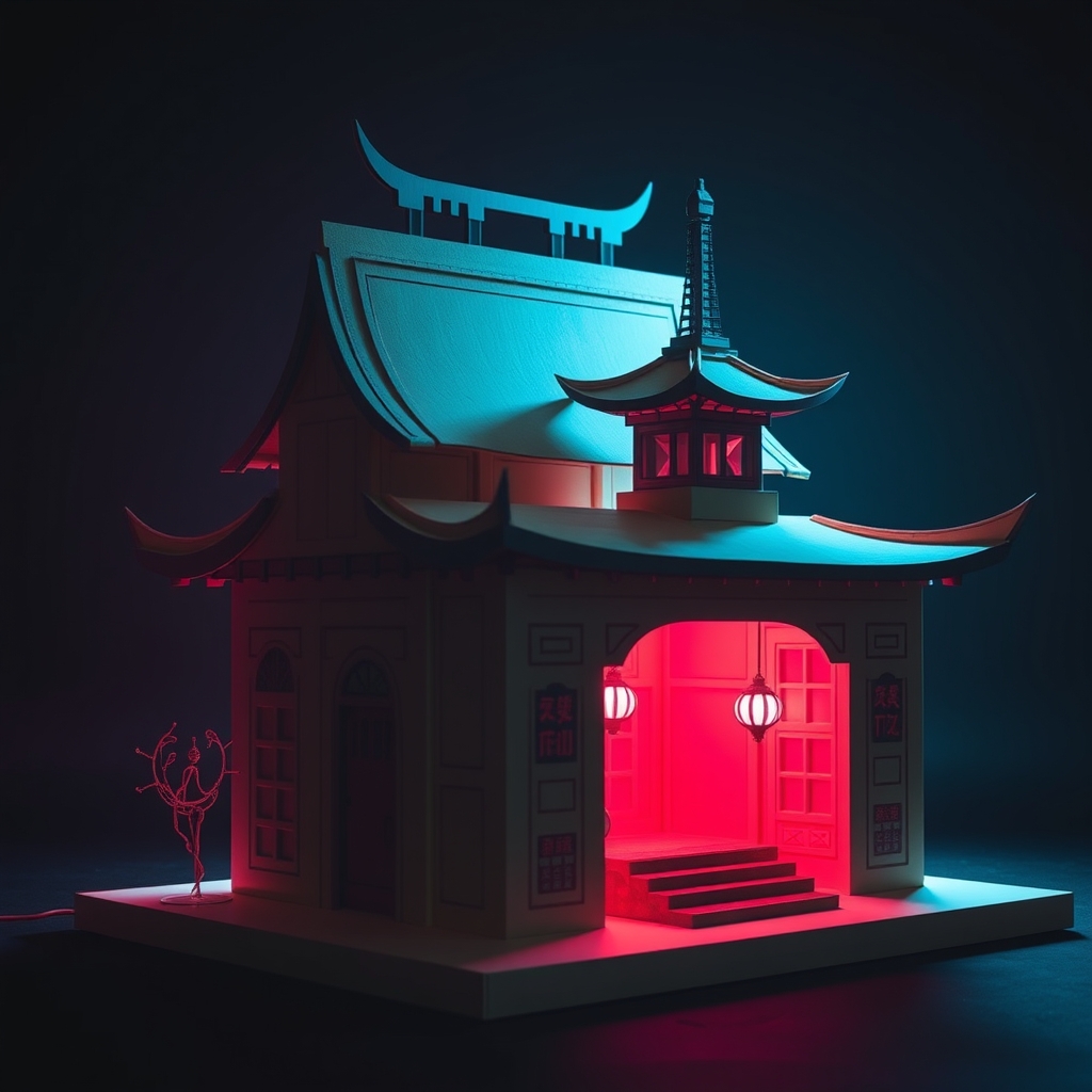 Cardboard to Katana: Crafting Iconic Anime Architecture on a Shoestring Budget
