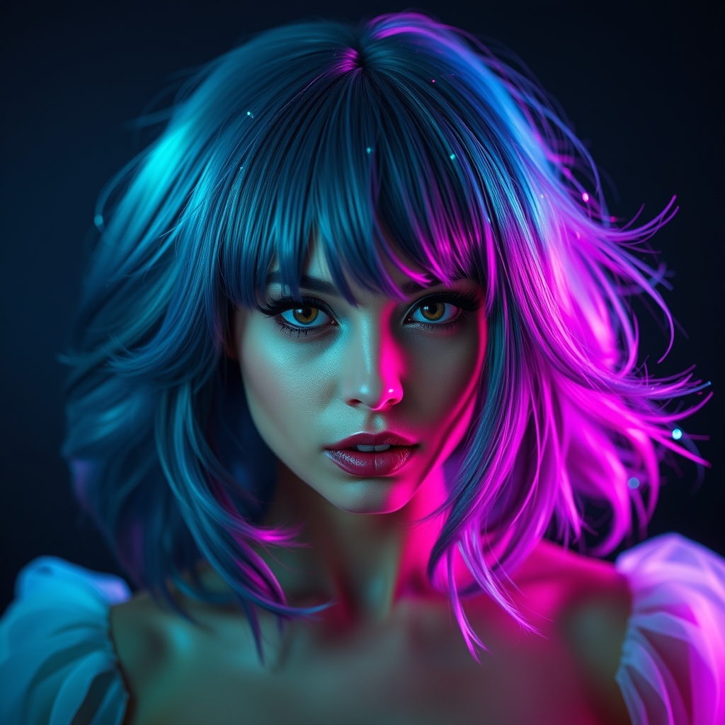 Defying Gravity: Mastering Advanced Wig Styling with Resin and Fiber Optics
