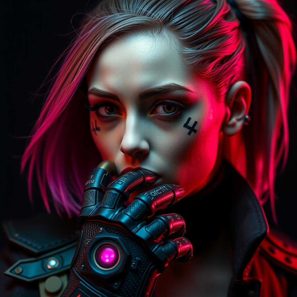 Forging a Cyberpunk 2077 Character with Worbla and Resin