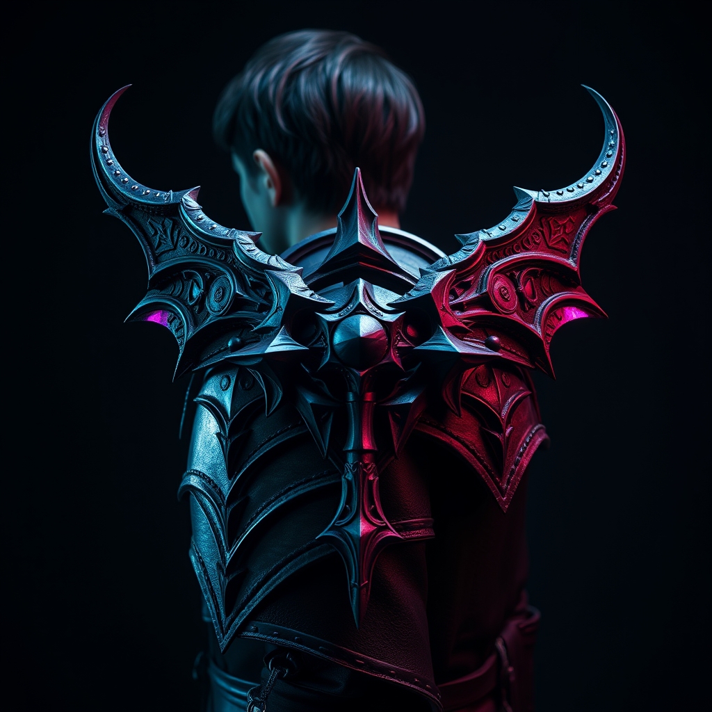 Forging the Daedric Aegis: Hyper-Realistic Elder Scrolls Shoulder Armor via 3D Printing and Resin