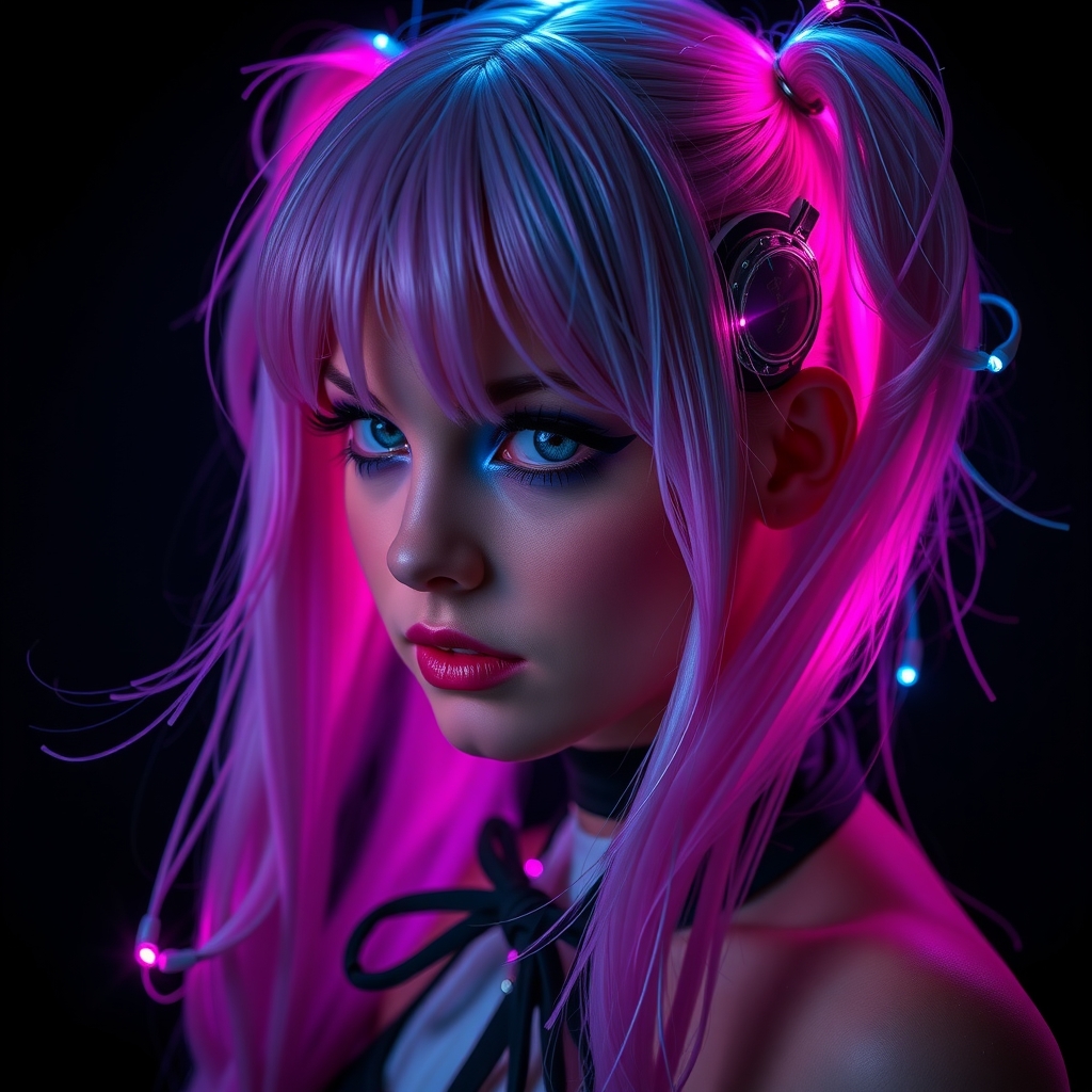 Illuminating Anime Hair: A Step-by-Step Guide to Fibre Optics and Wire Crafting