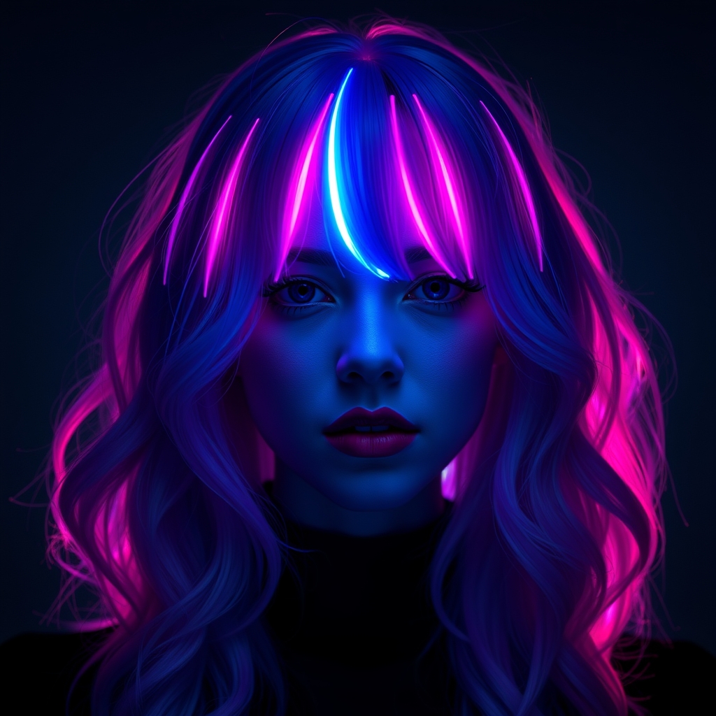 Illuminating Illusions: A Masterclass in Cosplay Wig Styling with Fiber Optics and Resin