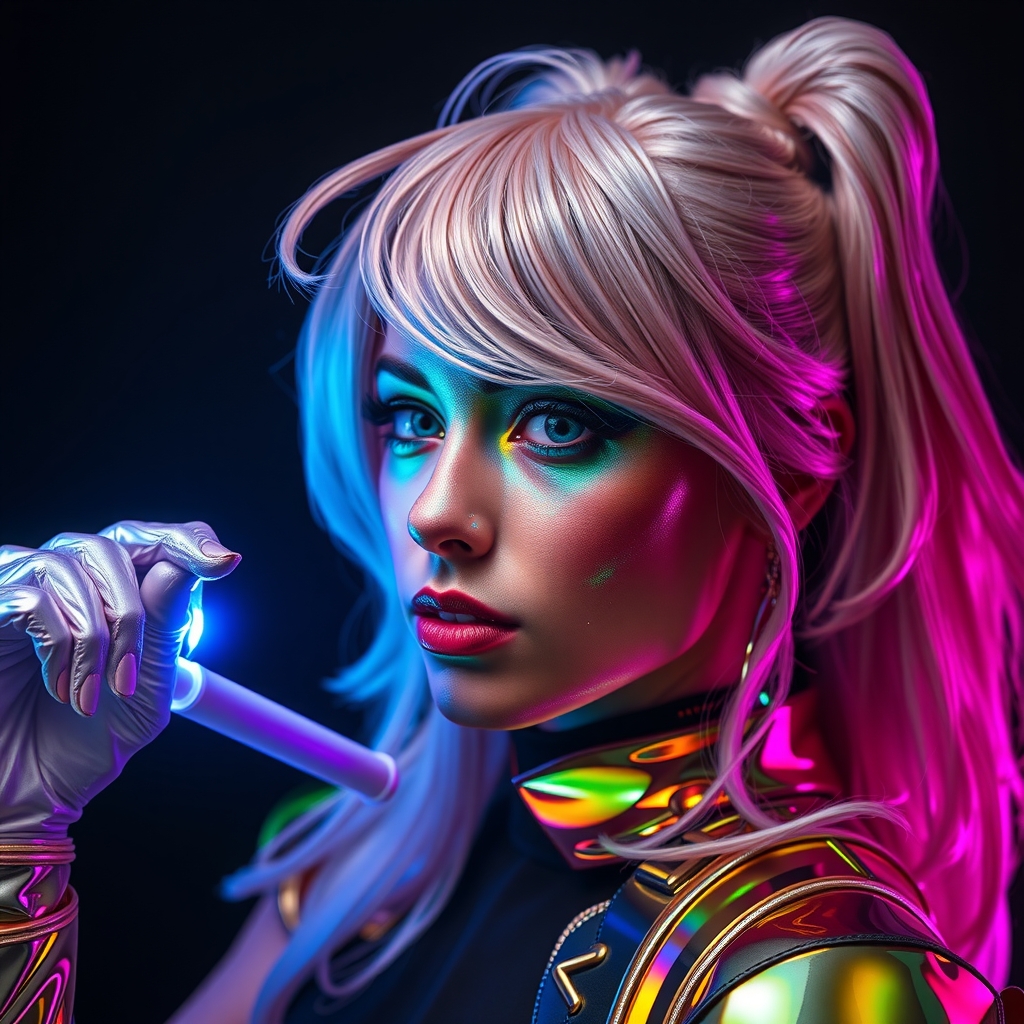 Mastering Metallic Magic: A Step-by-Step Guide to Creating Iridescent Cosplay Props with Holographic Materials