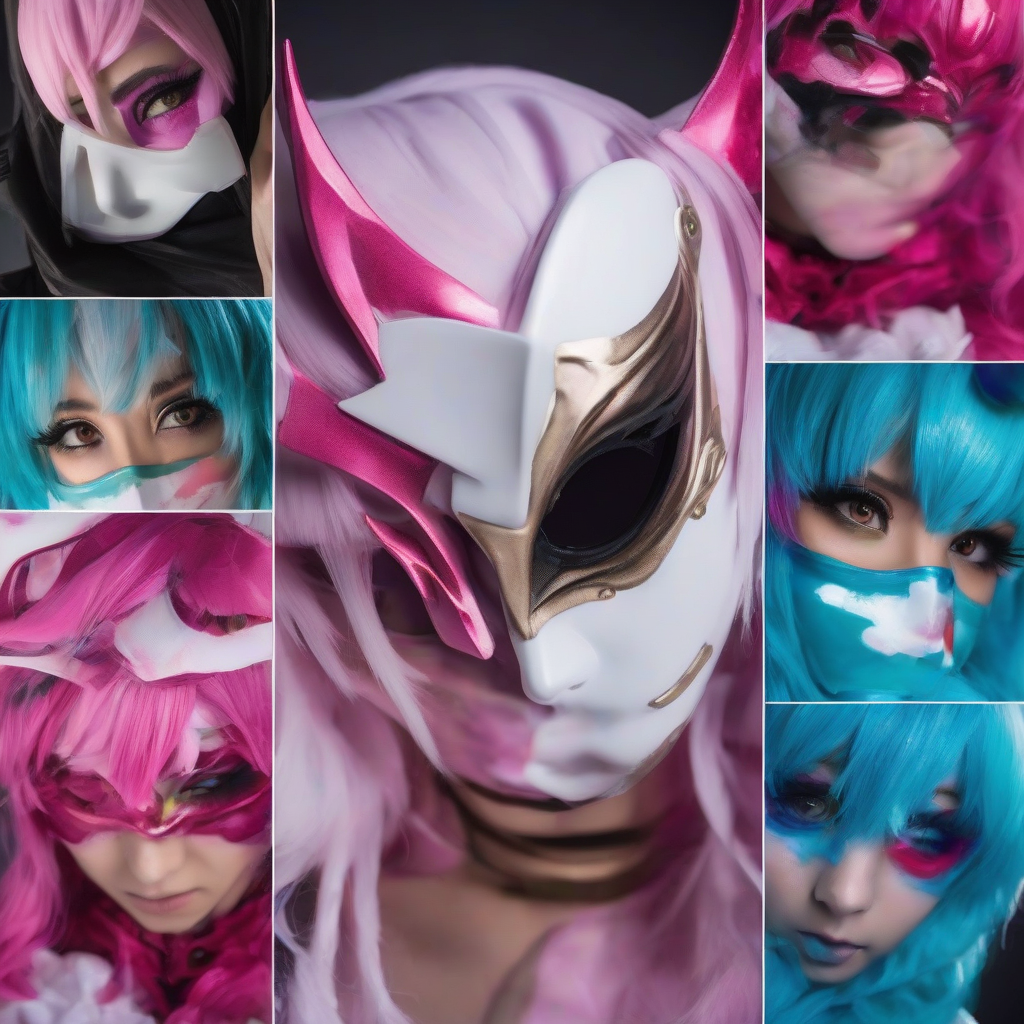Mastering the Art of Anime Eyes: A Step-by-Step Guide to Creating Expressive Cosplay Masks with Resin and Paint