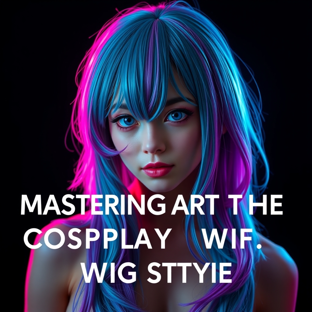 Mastering the Art of Cosplay Wig Styling: A Guide to Creating Iconic Anime Looks with Fiber Glue and Styling Tools