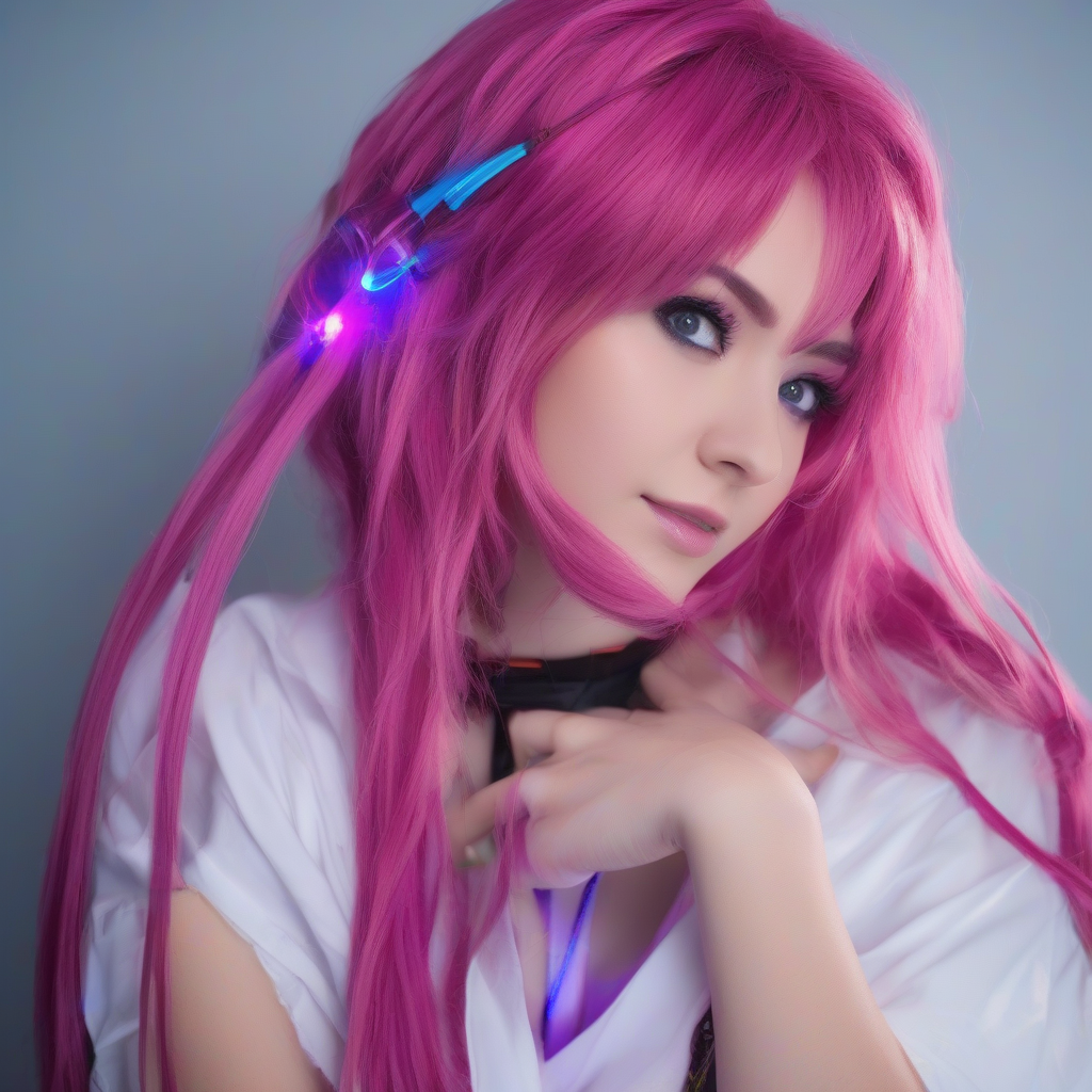 Mastering the Art of Layering: A Cosplayer's Guide to Creating Realistic Anime-Inspired Hair with Fiber Optics and Wire