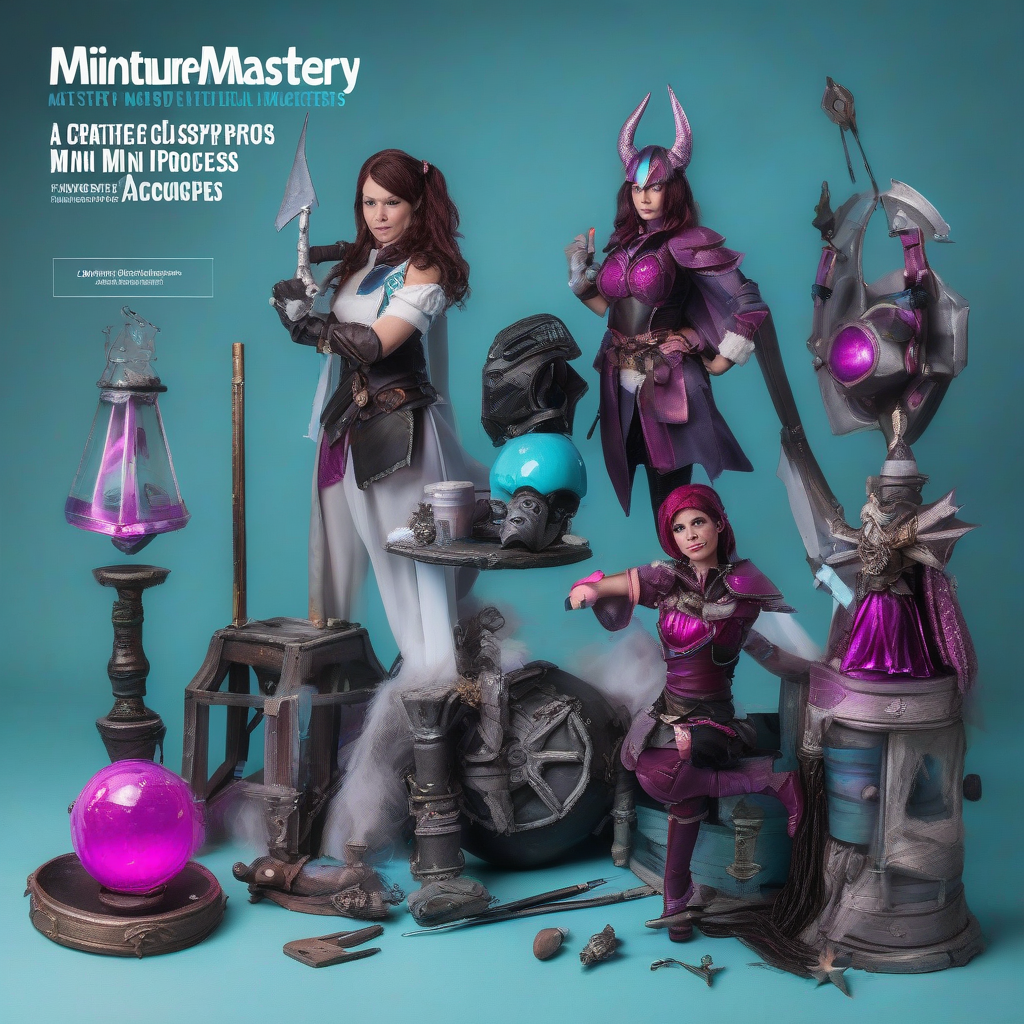 Miniature Mastery: A Step-by-Step Guide to Crafting Detailed Mini Props and Accessories for Cosplay