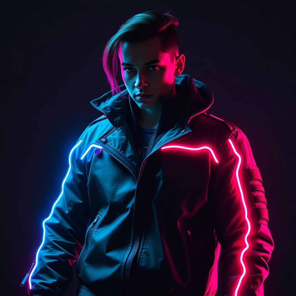 Neon-Stitched: Crafting the Iconic Edgerunner Jacket from Cyberpunk 2077