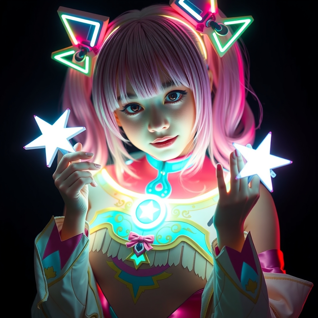 Shining Bright: A Comprehensive Guide to Crafting Hololive's Hoshimati Suisei's Stellar Cosplay with LED Lights