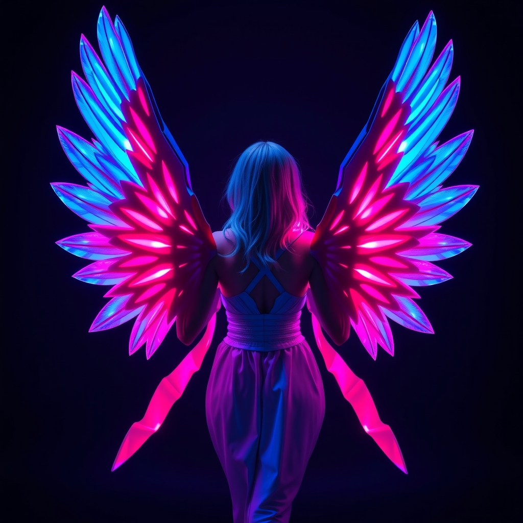 Soaring to New Heights: A Step-by-Step Guide to Crafting Realistic Cosplay Wings with Thermoplastic and LED Lighting