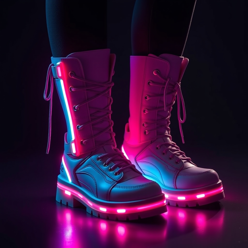Step into the Neon: A Beginner's Guide to Crafting Cyberpunk 2077 Edgerunner Boots with Worbla and Foam