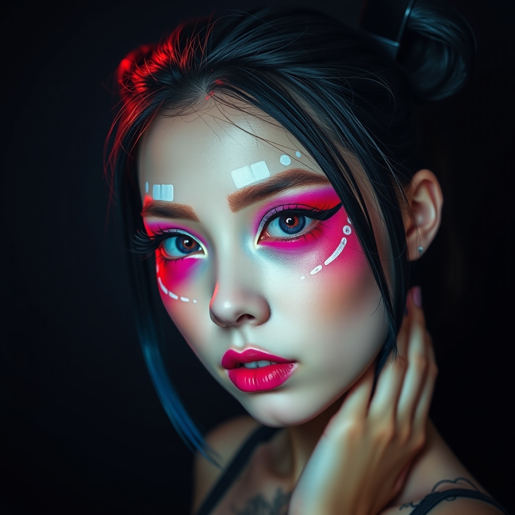 The Best of Both Worlds: Mixing 2D and 3D Techniques for Anime-Inspired Cosplay Makeup