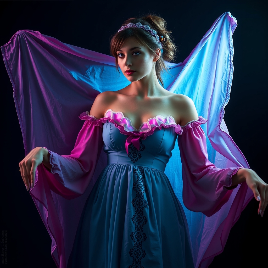 The Thrifty Cosplayer: Upcycling Vintage Bedsheets into Elegant Fantasy Cosplay with Natural Dyes