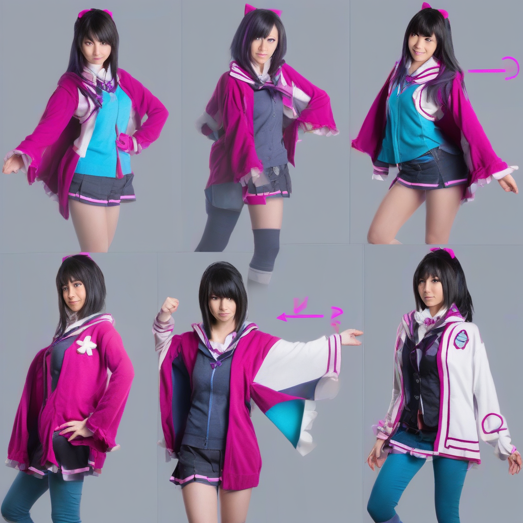 Thrifty Transformations: Upcycling Cardigans into Anime-Inspired Cosplay