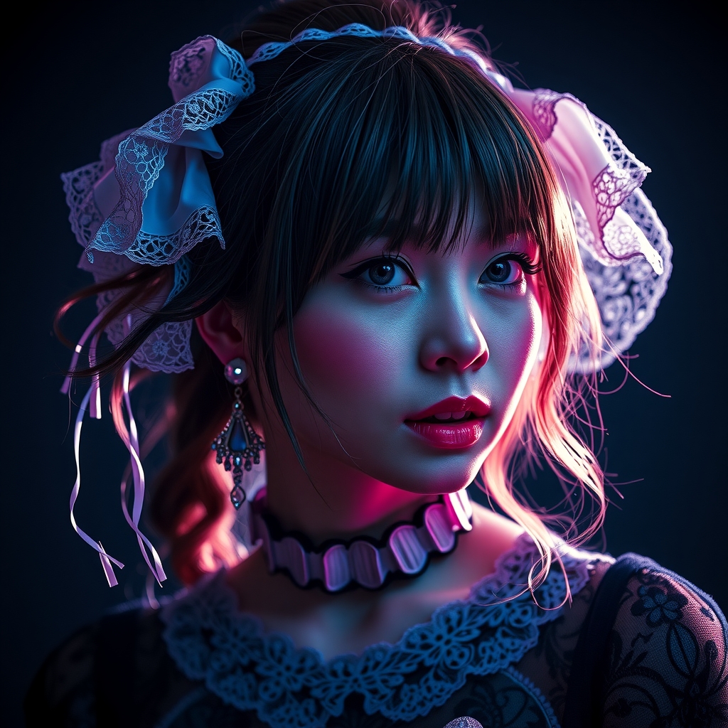 Upcycling Elegance: Transforming Old Lace into Delicate Video Game-Inspired Accessories